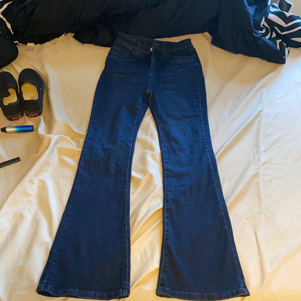Flared jeans